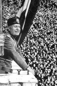 Benito Mussolini 1883-1945, dictateur fasciste italien - Unbekannt
