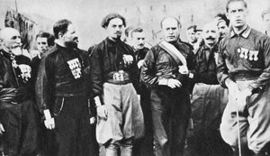 Benito Mussolini 1883-1945 dictateur fasciste italien, 1922 - Unbekannt