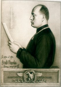 Benito Mussolini - Unbekannt
