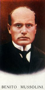 Benito Mussolini, 1927 - Unbekannt