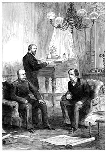 Benjamin Disraeli rencontrant Otto von Bismarck, Berlin - Unbekannt