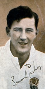 Bernard Gadney 1909-2000, joueur de rugby anglais, 1935