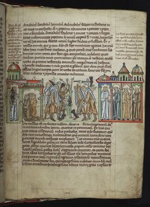 Bernard de Clairvaux envoyant des moines aux maisons filles, moines cisterciens - Unbekannt