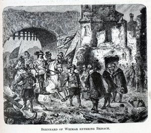 Bernhard de Weimar entrant à Breisach - Unbekannt