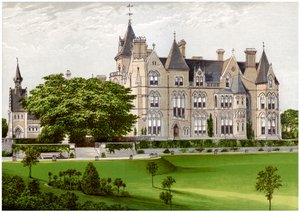 Bestwood Lodge, Nottinghamshire, maison du duc de St Albans, vers 1880 - Unbekannt