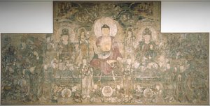 Bhaisajyaguru, le bouddha de la guérison et de la médecine, vers 1319 - Unbekannt