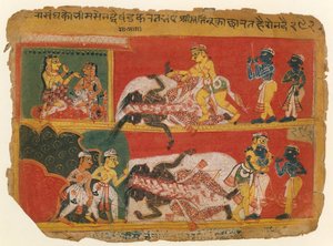 Bhima tue Jarasandha : Page d