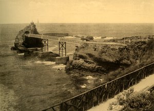 Biarritz - Le Rocher de la Vierge, vers 1930 - Unbekannt