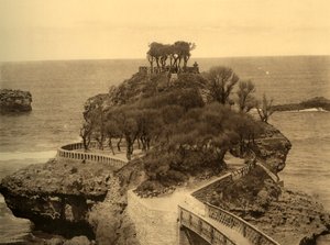 Biarritz - Le Rocher du Basta, vers 1930 - Unbekannt