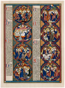 Scènes bibliques, fin XIIIe siècle - Unbekannt