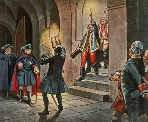 Bild 76: Friedrich Der Grosse Im Schloss Lissa. 5. Dezember 1757, 1936