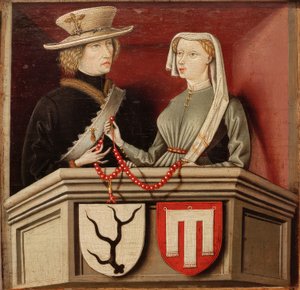 Portrait du couple Wilhelm IV, comte Schenk de Schenkens - Unbekannt