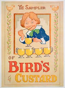 Publicité pour Birds Custard, 1929