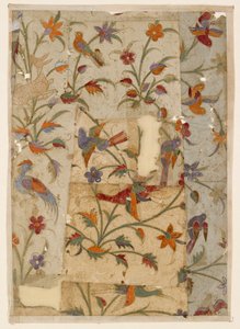Oiseaux et fleurs, 17e siècle - Unbekannt