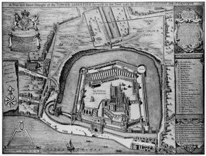 Vue aérienne de la Tour et des Libertés telles qu