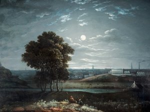 Birmingham au clair de lune
