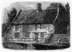 Lieu de naissance du révérend James Hervey, Hardingston, près de Northampton, 1840