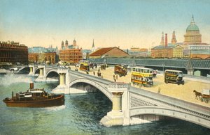 Pont de Blackfriars, Londres, vers 1910 - Unbekannt