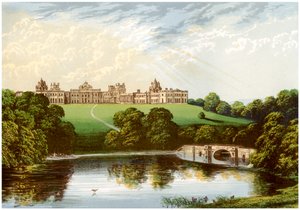 Palais de Blenheim, Oxfordshire, résidence du duc de Marlborough, vers 1880 - Unbekannt