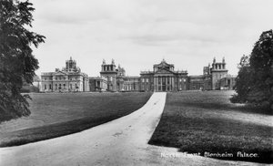 Palais de Blenheim, Woodstock, Oxfordshire, début du 20ème siècle