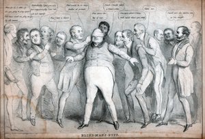 Colin-maillard, début du 19e siècle - Unbekannt