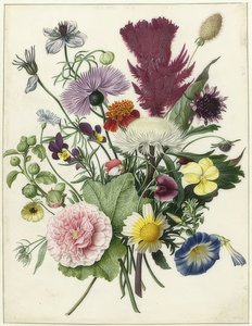 Bouquet de fleurs - Unbekannt