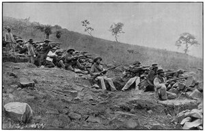 Les Boers assiégeant Ladysmith, 2e guerre des Boers, 1899-1900