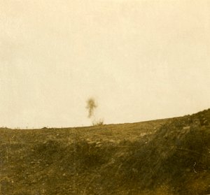 Explosion de bombe, vers 1914-1918 - Unbekannt