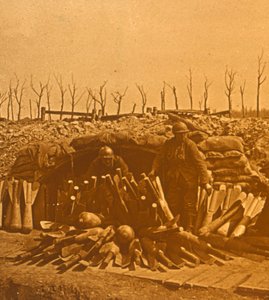 Dépôt de bombes, vers 1914-1918 - Unbekannt