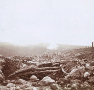 Bombardement, Le Mort Homme, Côte 304, nord de la France, c1914-c1918 - Unbekannt