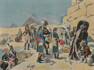 Bonaparte avec les savants en Égypte, vers 1801, 1896