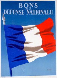 Bons de la Défense Nationale, affiche française, vers 1944