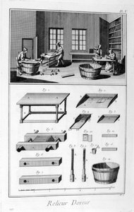 Reliure de livre, 1751-1777 - Unbekannt