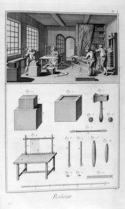 Reliure de livre, 1751-1777 - Unbekannt