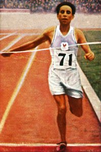 Boughera El Ouafi remportant le marathon pour la France, 1928 - Unbekannt