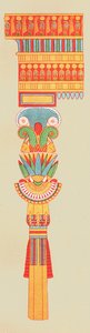 Capitale de bouquet, Thèbes, Égypte, 1928 - Unbekannt