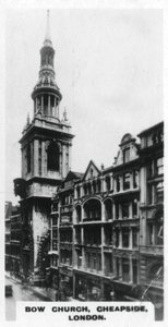 Église Bow, Cheapside, Londres, vers 1920 - Unbekannt
