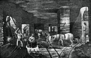 Mine de charbon de Bradley, près de Bilston, 1886 - Unbekannt