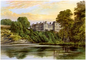 Château de Brechin, Brechin, Angus, Écosse, maison du comte de Dalhousie, c1880 - Unbekannt