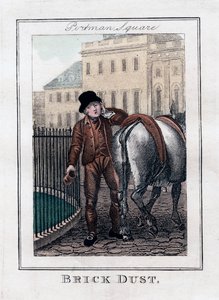 Poussière de brique, Portman Square, Londres, 1805 - Unbekannt