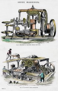 Machines à briques, XIXe siècle - Unbekannt