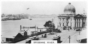 Rivière Brisbane, Queensland, Australie, 1928 - Unbekannt