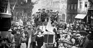 Force expéditionnaire britannique à Rouen, France, Première Guerre mondiale, 1914 - Unbekannt