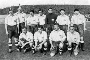 Équipe olympique britannique de football, Jeux olympiques de Berlin, 1936 - Unbekannt