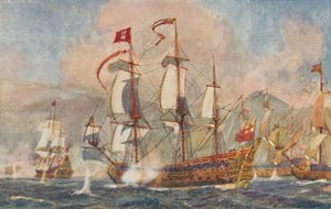 Navire de guerre britannique du 17ème siècle - Unbekannt
