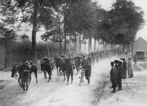 Lanciers de la cavalerie britannique, France, 1914 - Unbekannt