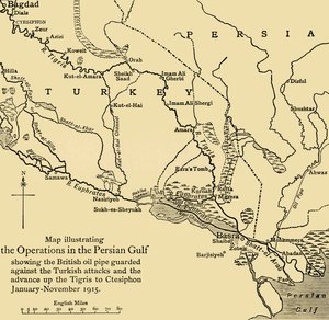 Pipeline britannique au Moyen-Orient, Première Guerre mondiale - Unbekannt
