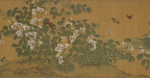 Fleurs de fève et papillons - Unbekannt