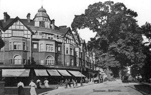 Broadway, Worthing, West Sussex, vers 1900-1920