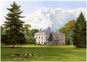 Brockley Hall, Somerset, maison de la famille Smyth-Pigott, vers 1880 - Unbekannt